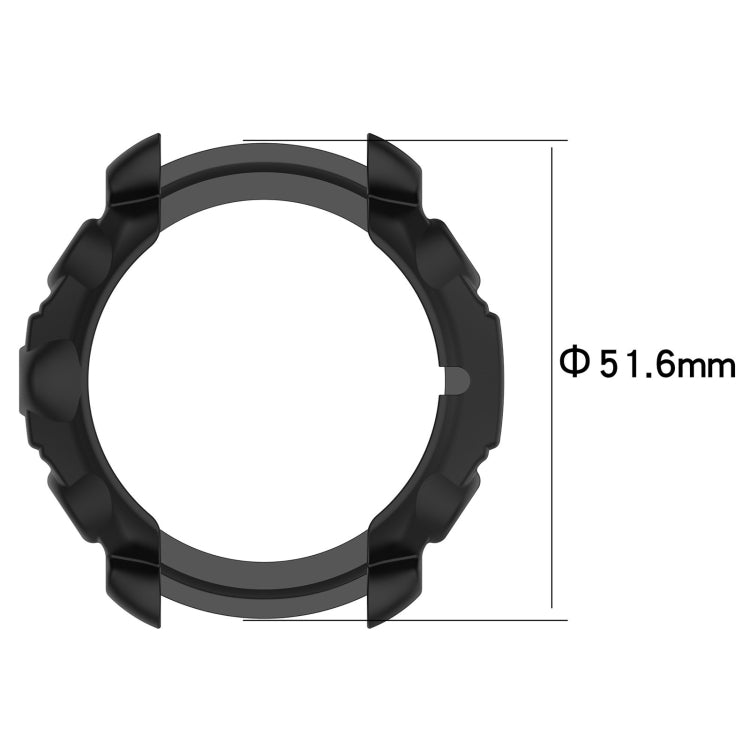 For Polar Grit X / Grit X Pro Universal Armor Protective Watch Case(Black) by buy2fix