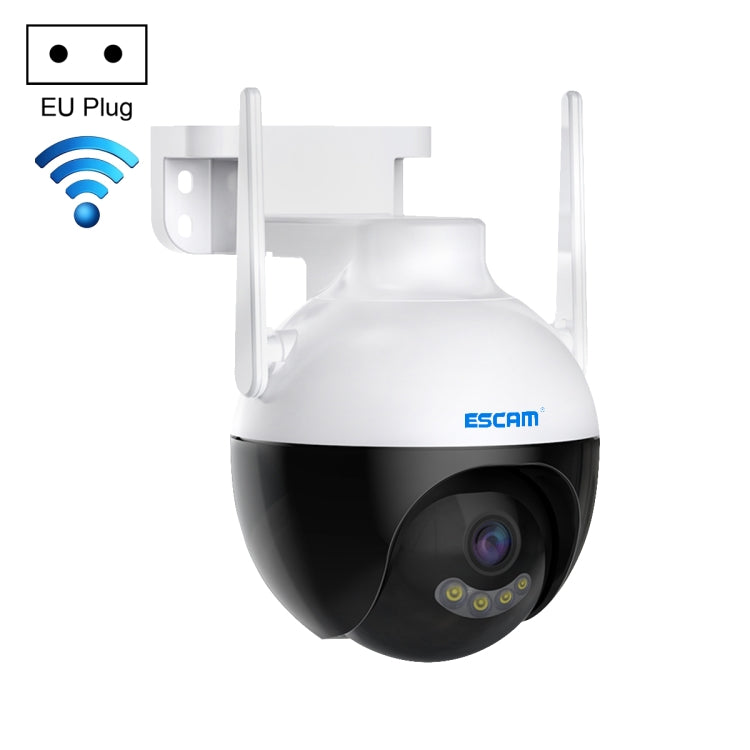 ESCAM QF300 4MP Smart WiFi IP Camera Support AI Humanoid Detection/Auto Tracking/Cloud Storage/Two-way Voice Night Vision, Plug Type:EU Plug - Wireless Camera by buy2fix | Online Shopping UK | buy2fix