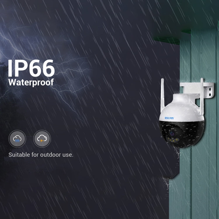 ESCAM QF300 4MP Smart WiFi IP Camera Support AI Humanoid Detection/Auto Tracking/Cloud Storage/Two-way Voice Night Vision, Plug Type:EU Plug - Wireless Camera by buy2fix | Online Shopping UK | buy2fix