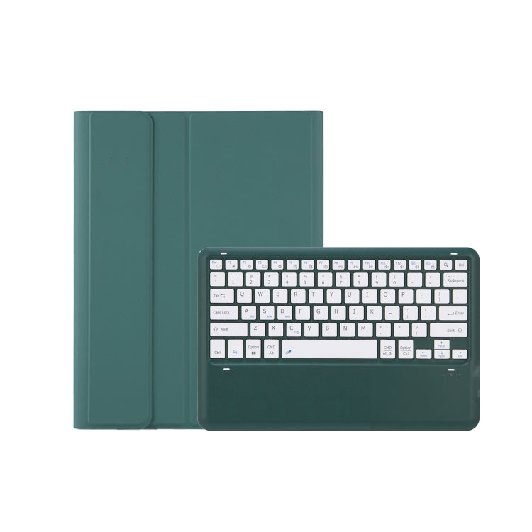 A0N4 Detachable Sheep Pattern TPU Bluetooth Keyboard Tablet Leather Case For Xiaomi Pad 5 Pro 12.4(Dark Green) by buy2fix