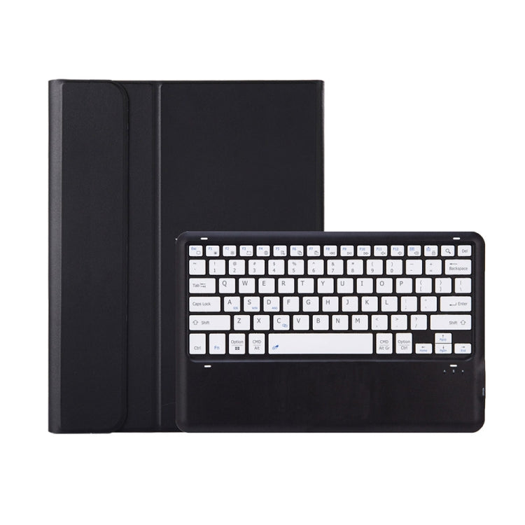 A0N4-A Detachable Sheep Pattern TPU Bluetooth Keyboard Tablet Leather Case with Touchpad For Xiaomi Pad 5 Pro 12.4(Black+White) by buy2fix