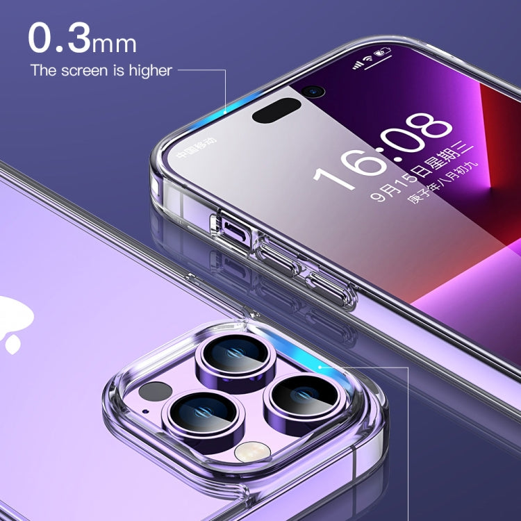 For iPhone 14 TOTUDESIGN AA-106 Crystal Shield Series TPU Phone Case (Transparent) - iPhone 14 Cases by TOTUDESIGN | Online Shopping UK | buy2fix