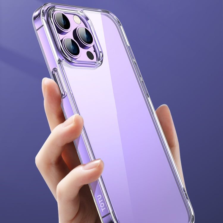 For iPhone 14 TOTUDESIGN AA-106 Crystal Shield Series TPU Phone Case (Transparent) - iPhone 14 Cases by TOTUDESIGN | Online Shopping UK | buy2fix
