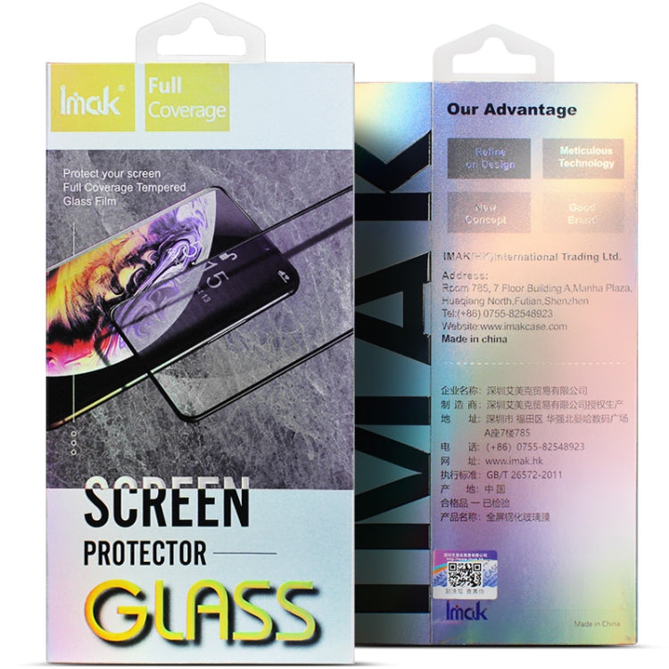 imak 9H Full Screen Tempered Glass Film Pro+ Series For Motorola Moto G71s 5G by imak