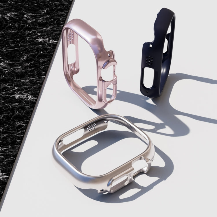 PC Hollow Protective Case For Apple Watch Ultra 1 / 2 / 3 49mm(Official Green) by buy2fix