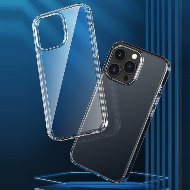 For iPhone 14 ROCK Pure Series Phone Case (Transparent) - iPhone 14 Cases by ROCK | Online Shopping UK | buy2fix