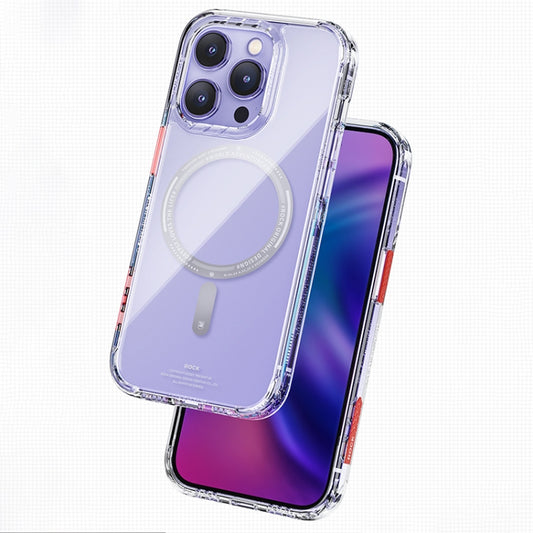 For iPhone 14 ROCK Air InShare MagSafe Phone Case (Transparent) by ROCK