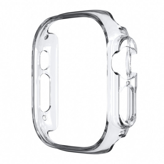 For Apple Watch Ultra 1 / 2 / 3 49mm Half-inclusive Frosted PC Protective Case(Transparent) by buy2fix
