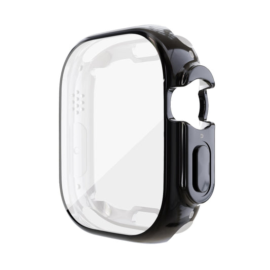 All-inclusive Plating TPU Protective Case For Apple Watch Ultra 1 / 2 / 3 49mm(Black) by buy2fix