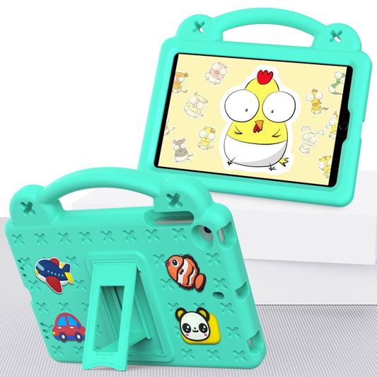 Handle Kickstand Children EVA Shockproof Tablet Case For iPad mini 1 / 2 / 3 / 4 / 5(Mint Green) - More iPad Cases by buy2fix | Online Shopping UK | buy2fix