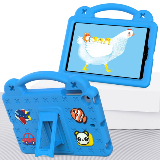 Handle Kickstand Children EVA Shockproof Tablet Case For iPad mini 1 / 2 / 3 / 4 / 5(Sky Blue) - More iPad Cases by buy2fix | Online Shopping UK | buy2fix