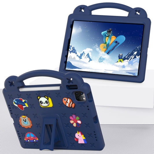 Handle Kickstand Children EVA Shockproof Tablet Case For iPad Pro 11 2018 / 2020 / 2021(Navy Blue) - More iPad Cases by buy2fix | Online Shopping UK | buy2fix