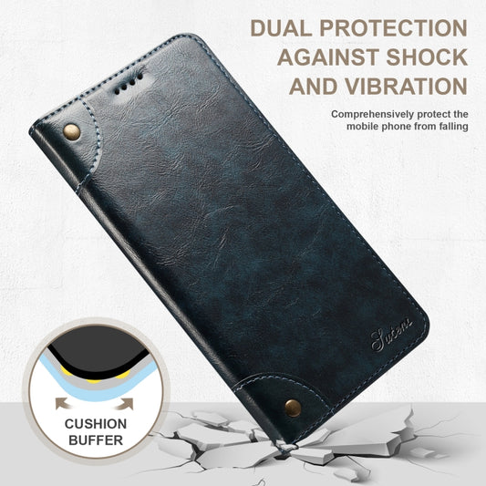 For iPhone 14 Pro Max Baroque Simple Flip Leather Phone Case (Blue) - iPhone 14 Pro Max Cases by buy2fix | Online Shopping UK | buy2fix