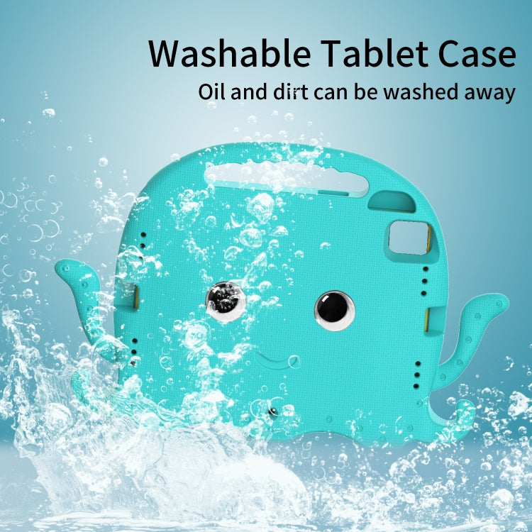 For iPad Pro 11 2018 / 2020 / 2021 Octopus Style EVA + PC Tablet Case with Strap(Glacial Green) - iPad Pro 11 (2022/2021) Cases by buy2fix | Online Shopping UK | buy2fix