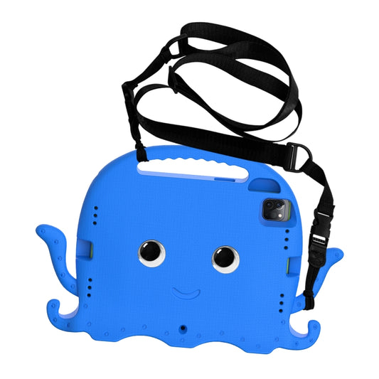 For iPad Pro 11 2018 / 2020 / 2021 Octopus Style EVA + PC Tablet Case with Strap(Blue) - iPad Pro 11 (2022/2021) Cases by buy2fix | Online Shopping UK | buy2fix