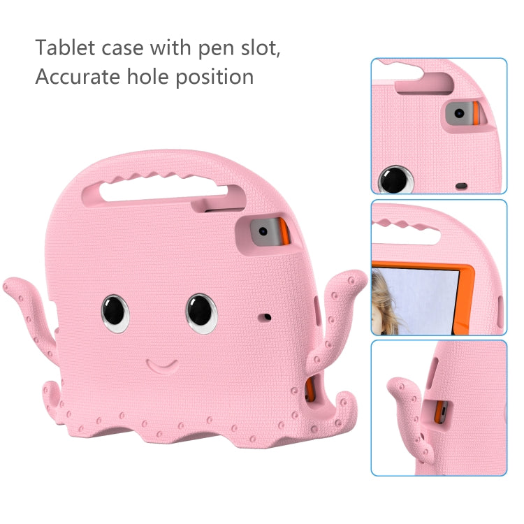 For iPad mini 1 / 2 / 3 / 4 / 5 Octopus Style EVA + PC Tablet Case with Strap(Pink) - iPad mini (2019) / mini 5 Cases by buy2fix | Online Shopping UK | buy2fix