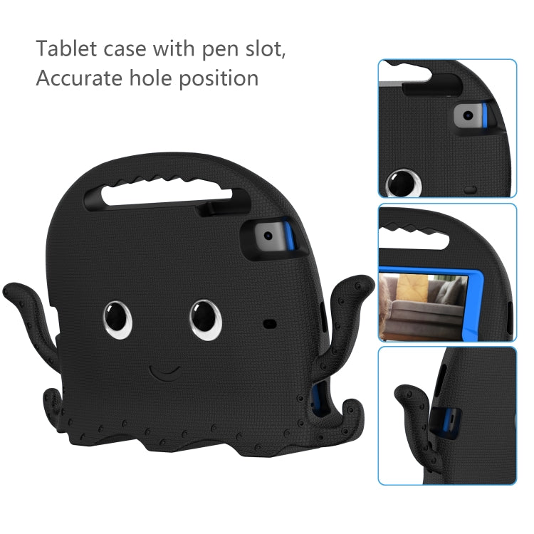 For iPad mini 1 / 2 / 3 / 4 / 5 Octopus Style EVA + PC Tablet Case with Strap(Black) - iPad mini (2019) / mini 5 Cases by buy2fix | Online Shopping UK | buy2fix