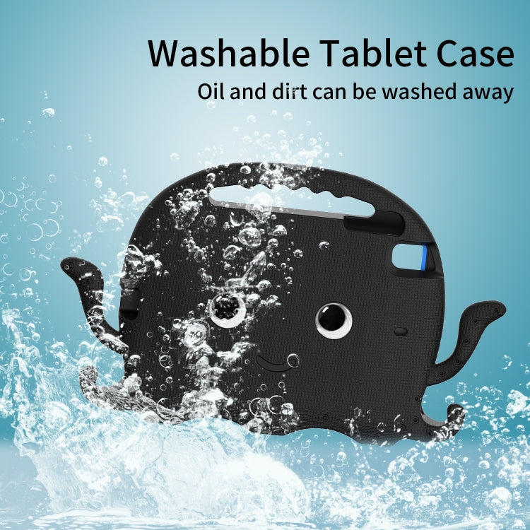 For iPad mini 1 / 2 / 3 / 4 / 5 Octopus Style EVA + PC Tablet Case with Strap(Black) - iPad mini (2019) / mini 5 Cases by buy2fix | Online Shopping UK | buy2fix