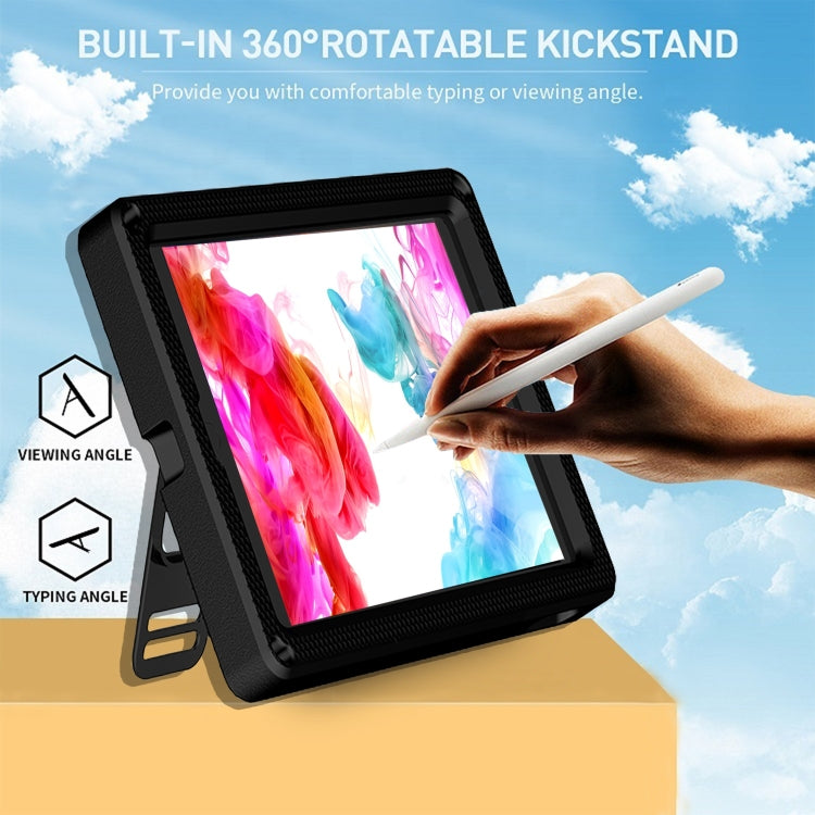 EVA + PC Tablet Case with Shoulder Strap For iPad 10.2 2022 / 2021 / 2020 / 2019 / 10.5(Black) - iPad 10.2 Cases by buy2fix | Online Shopping UK | buy2fix