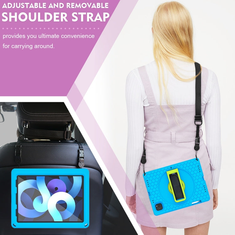 EVA + PC Tablet Case with Shoulder Strap For iPad Pro 11 inch 2020 / 2018 / Air 5 / Air 4(Blue) - iPad Pro 11 (2020) Cases by buy2fix | Online Shopping UK | buy2fix