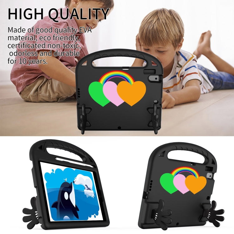 For iPad 10.2 / iPad Pro 10.5 Love Small Palm Holder EVA Tablet Case(Black) - iPad 10.2 Cases by buy2fix | Online Shopping UK | buy2fix