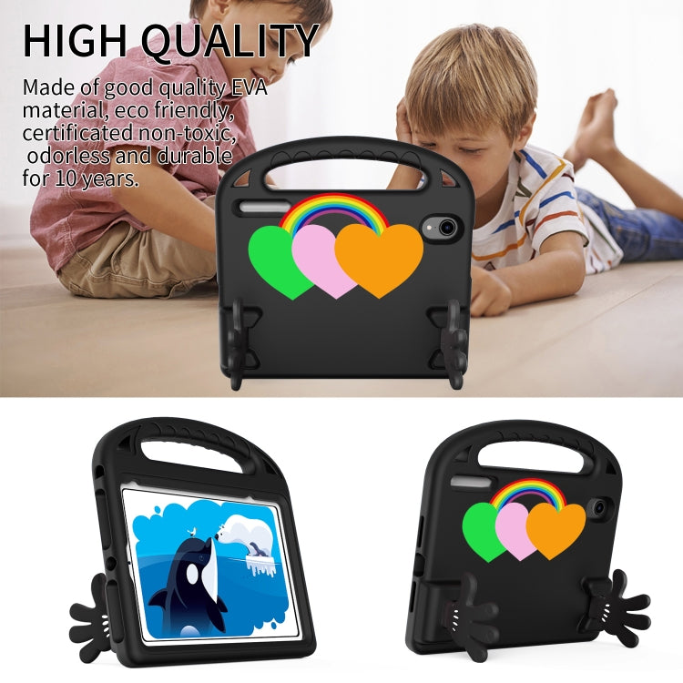 For iPad mini 2024 / mini 6 Love Small Palm Holder EVA Tablet Case(Black) - iPad mini 6 Cases by buy2fix | Online Shopping UK | buy2fix