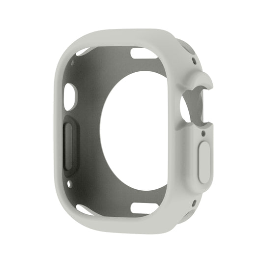 For Apple Watch Ultra 3 / 2 / 1 49mm Candy TPU Protective Case(Dark Grey) by buy2fix