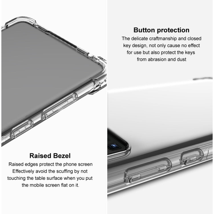 For iPhone 14 Pro imak Shockproof Airbag TPU Phone Case(Transparent) by imak