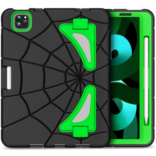 For iPad Pro 11 2018/2020/2021 / Air5 10.9 2022 / Air4 10.9 2020 Shockproof Protective Tablet Case(Black+Green) - iPad Pro 11 (2022/2021) Cases by buy2fix | Online Shopping UK | buy2fix