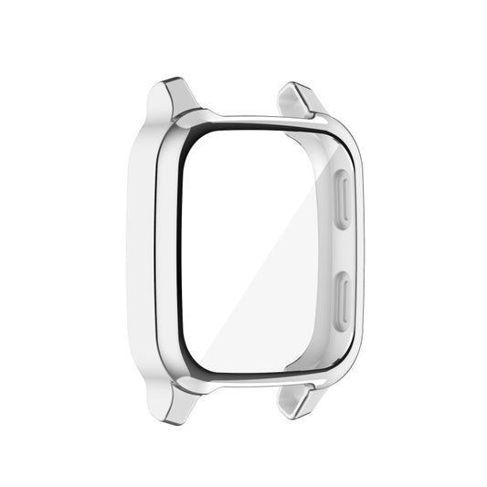 For Garmin Venu Sq 2 Full Coverage TPU Electroplating Watch Case(Silver) by buy2fix