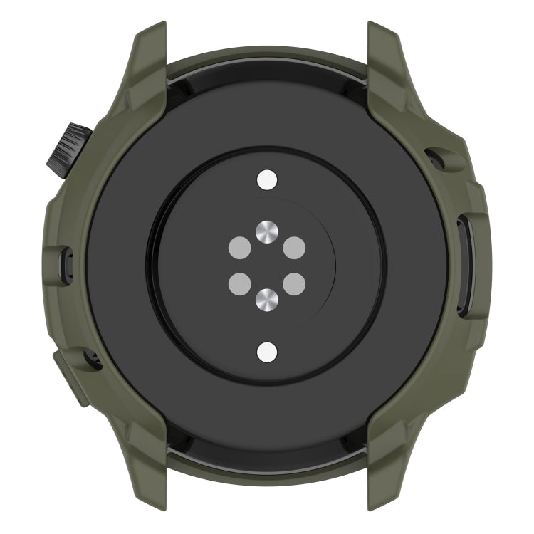 For Amazfit GTR 4 / GTR 4 Pro Armor Hollow TPU Watch Case(Jungle Green) - Watch Cases by buy2fix | Online Shopping UK | buy2fix