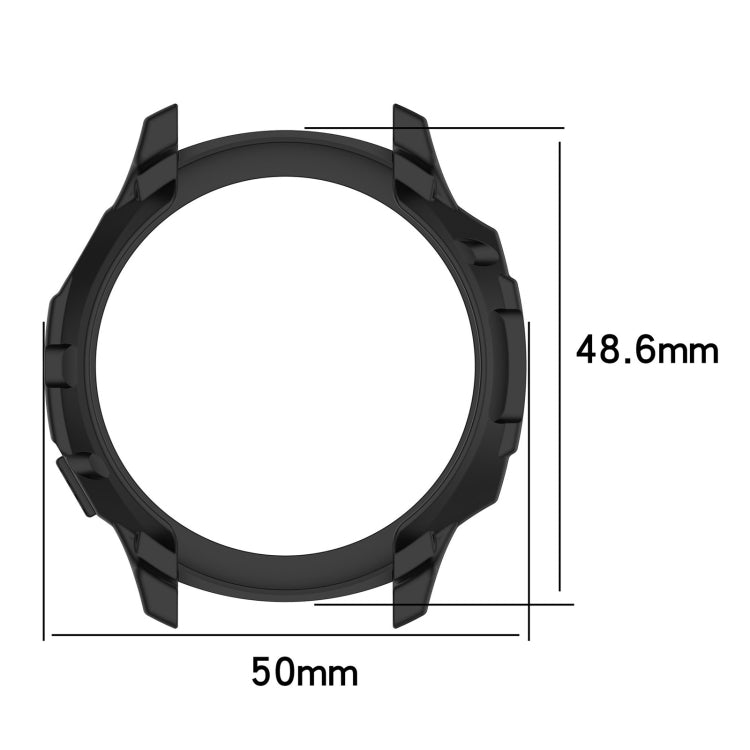 For Amazfit GTR 4 / GTR 4 Pro Armor Hollow TPU Watch Case(Lvory White) - Watch Cases by buy2fix | Online Shopping UK | buy2fix
