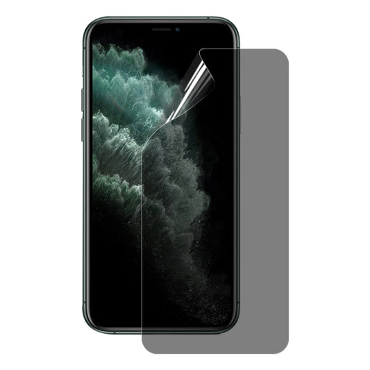 For iPhone 11 Pro Max / XS Max 0.1mm 2.5D Full Cover Anti-spy Screen Protector Explosion-proof Hydrogel Film by buy2fix