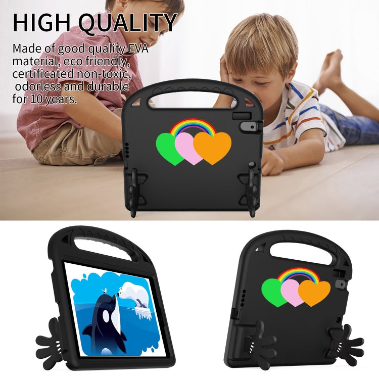 For iPad Air / Air 2 / 9.7 2017 / 9.7 2018 Love Small Palm Holder EVA Tablet Case(Black) - iPad 9.7 (2018) & (2017) Cases by buy2fix | Online Shopping UK | buy2fix