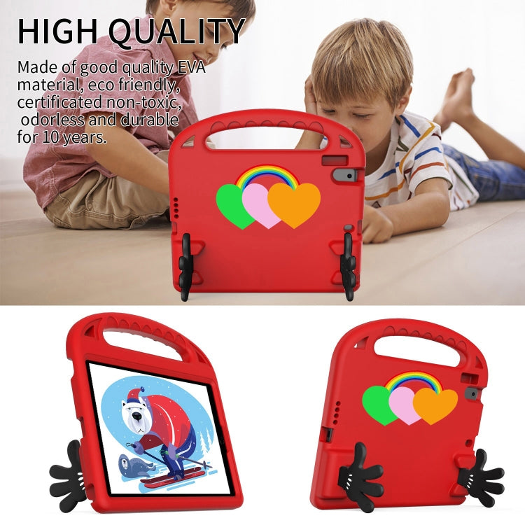 For iPad Air / Air 2 / 9.7 2017 / 9.7 2018 Love Small Palm Holder EVA Tablet Case(Red) - iPad 9.7 (2018) & (2017) Cases by buy2fix | Online Shopping UK | buy2fix
