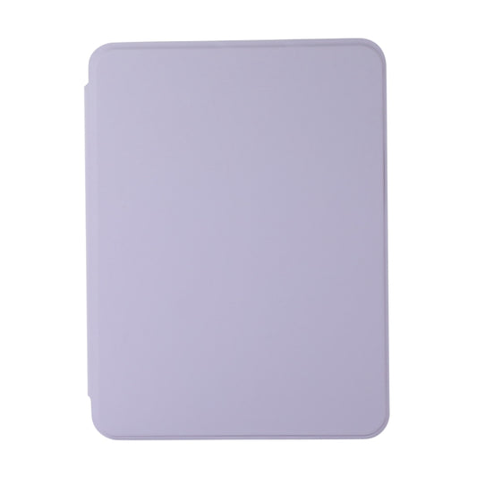 For iPad Air 5 2022 / 4 2020 Acrylic Rotatable Holder Tablet Leather Case(Purple) - iPad Air (2022) / (2020) 10.9 Cases by buy2fix | Online Shopping UK | buy2fix