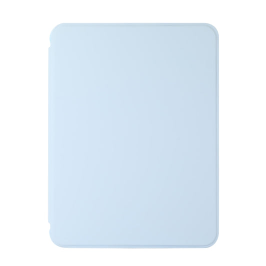 For iPad Air 5 2022 / 4 2020 Acrylic Rotatable Holder Tablet Leather Case(Light Blue) - iPad Air (2022) / (2020) 10.9 Cases by buy2fix | Online Shopping UK | buy2fix