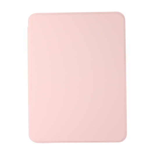 For iPad Air 5 2022 / 4 2020 Acrylic Rotatable Holder Tablet Leather Case(Pink) - iPad Air (2022) / (2020) 10.9 Cases by buy2fix | Online Shopping UK | buy2fix