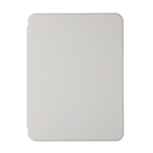For iPad Air 5 2022 / 4 2020 Acrylic Rotatable Holder Tablet Leather Case(Beige) - iPad Air (2022) / (2020) 10.9 Cases by buy2fix | Online Shopping UK | buy2fix