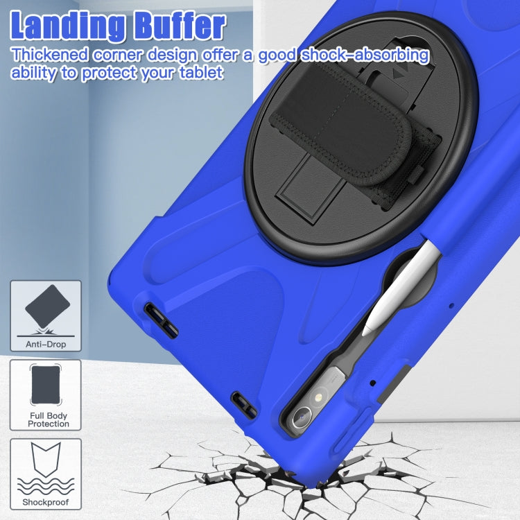 For Lenovo Pad Pro 11.2 2022 TB-138FC/132FU Silicone + PC Protective Tablet Case(Blue) - Lenovo by buy2fix | Online Shopping UK | buy2fix
