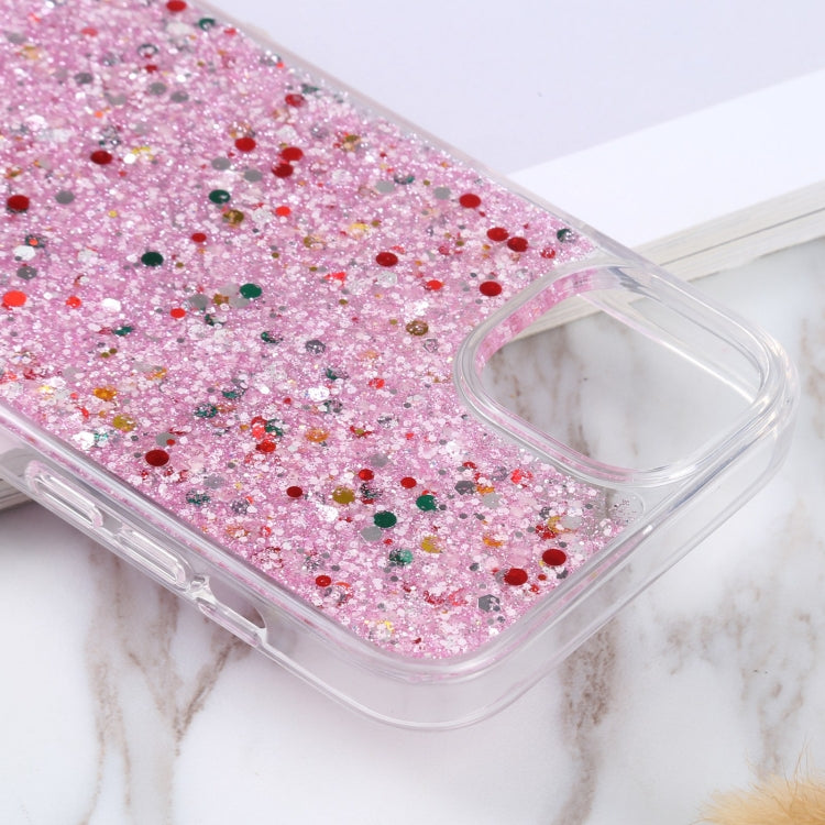 For iPhone 14 DFANS DESIGN Starlight Shining TPU+PC Phone Case(Pink) - iPhone 14 Cases by DFANS DESIGN | Online Shopping UK | buy2fix