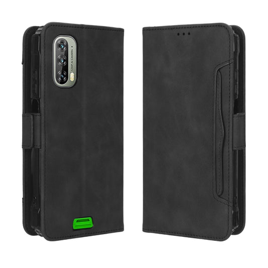 For Blackview BV7100 Skin Feel Calf Texture Card Slots Leather Phone Case(Black) by buy2fix