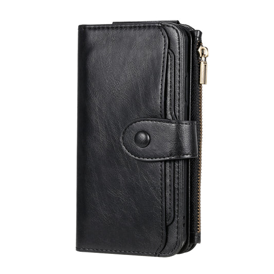 For iPhone 11 Multifunctional Retro Detachable Magnetic Horizontal Flip Leather Case with Card Slots & Holder & Wallet & Photo Frame(Black) - iPhone 11 Cases by buy2fix | Online Shopping UK | buy2fix