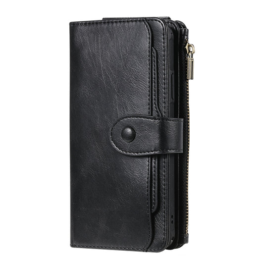 For iPhone 11 Pro Max Multifunctional Retro Detachable Magnetic Horizontal Flip Leather Case with Card Slots & Holder & Wallet & Photo Frame(Black) - iPhone 11 Pro Max Cases by buy2fix | Online Shopping UK | buy2fix
