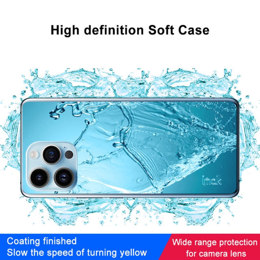 For iPhone 14 Pro imak UX-10 Series Shockproof TPU Phone Case(Transparent) - iPhone 14 Pro Cases by imak | Online Shopping UK | buy2fix