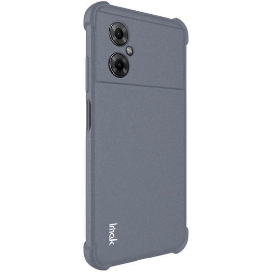For Xiaomi Poco M4 5G imak All-inclusive Shockproof Airbag TPU Case(Matte Grey) by imak