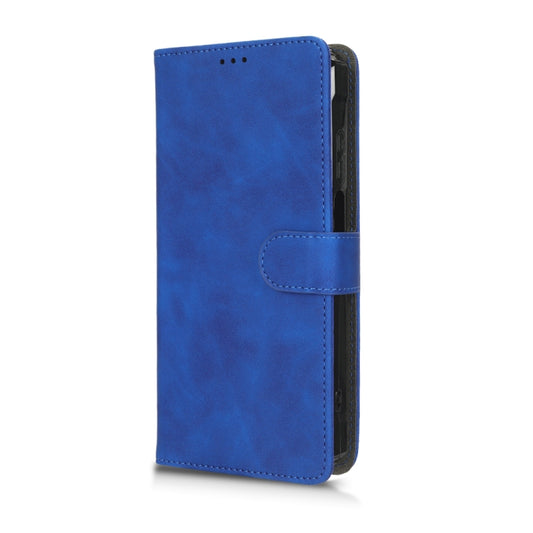 For Blackview BV7100 Skin Feel Magnetic Flip Leather Phone Case(Blue) by buy2fix
