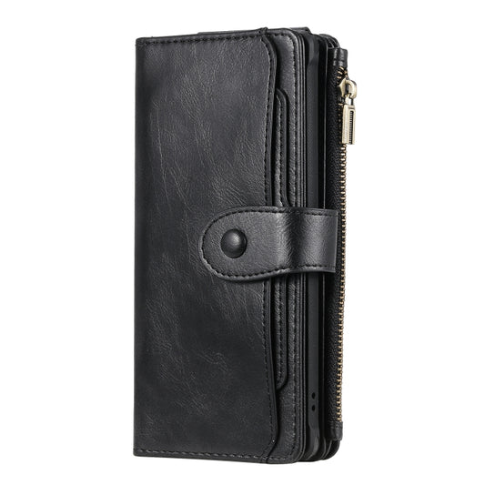 For Galaxy Note 10+ Multifunctional Retro Detachable Magnetic Horizontal Flip Leather Case with Card Slots & Holder & Wallet & Photo Frame(Black) - Galaxy Phone Cases by buy2fix | Online Shopping UK | buy2fix