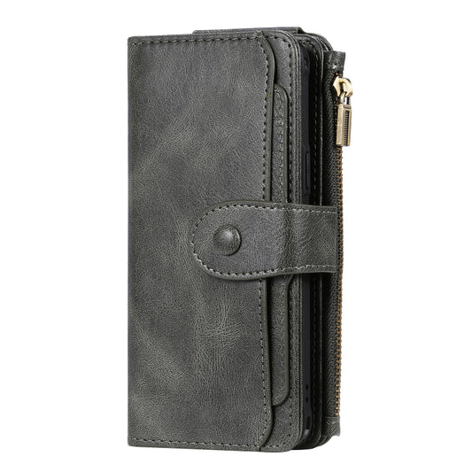 For Galaxy S9 Multifunctional Retro Detachable Magnetic Horizontal Flip Leather Case with Card Slots & Holder & Wallet & Photo Frame(Dark Green) - Galaxy Phone Cases by buy2fix | Online Shopping UK | buy2fix