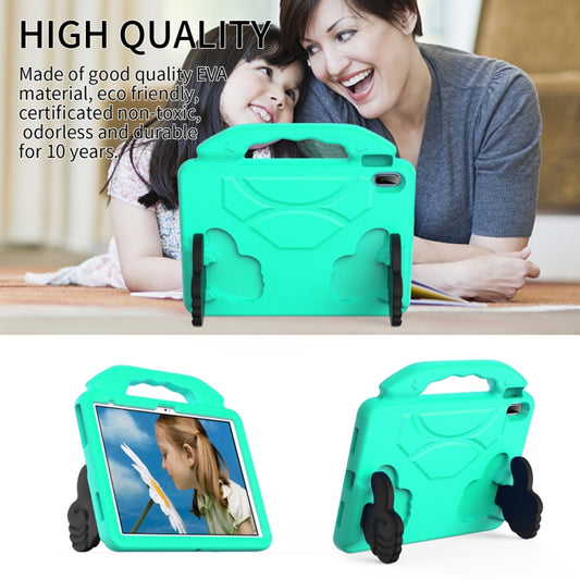 For iPad 2025 / 2022 Children EVA Shockproof Tablet Case with Thumb Bracket(Glacier Green) - iPad 2025 / 2022 Cases by buy2fix | Online Shopping UK | buy2fix